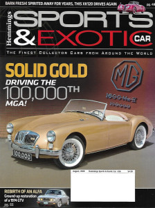 HEMMINGS SPORTS & EXOTIC CAR 2008 AUG - MG 1600 MK II, ALFA GTV, XK120